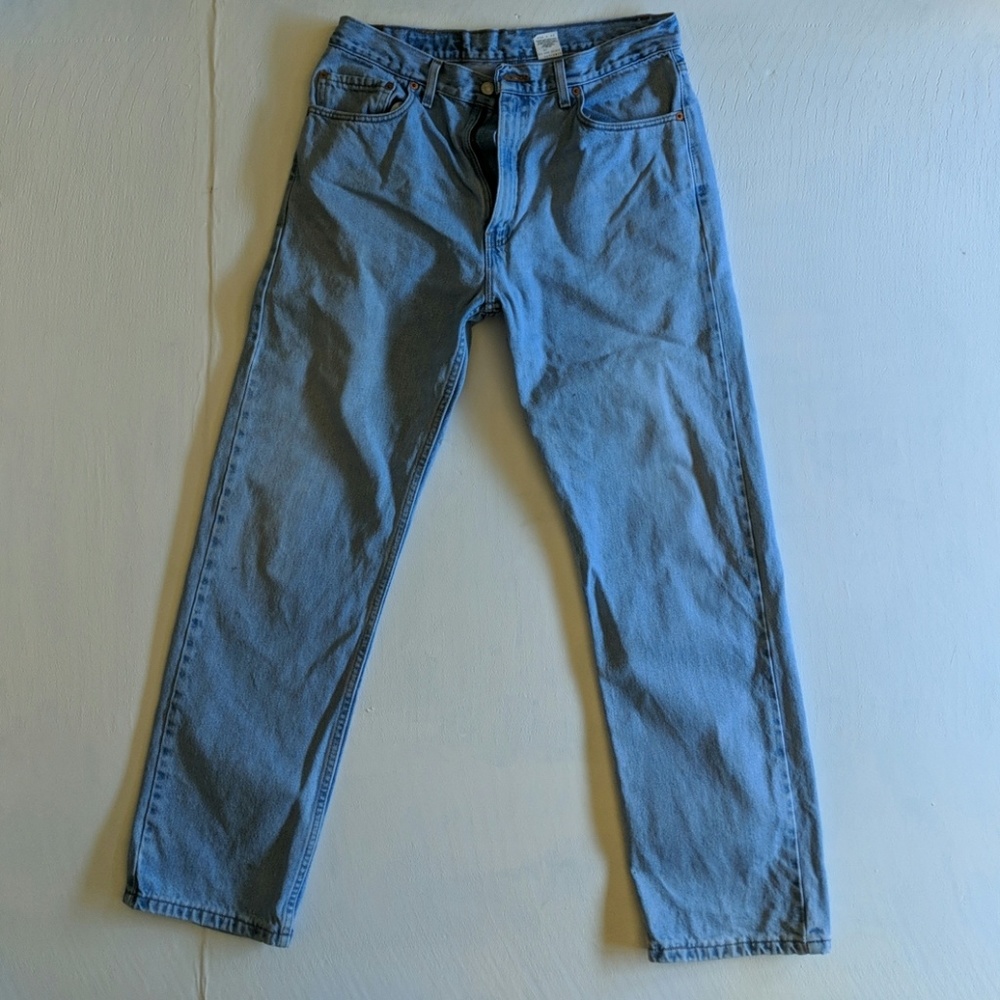 LEVI'S Vintage Faded Denim 505 Regular Straight